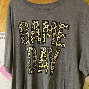 Plus size tshirt GAME DAY